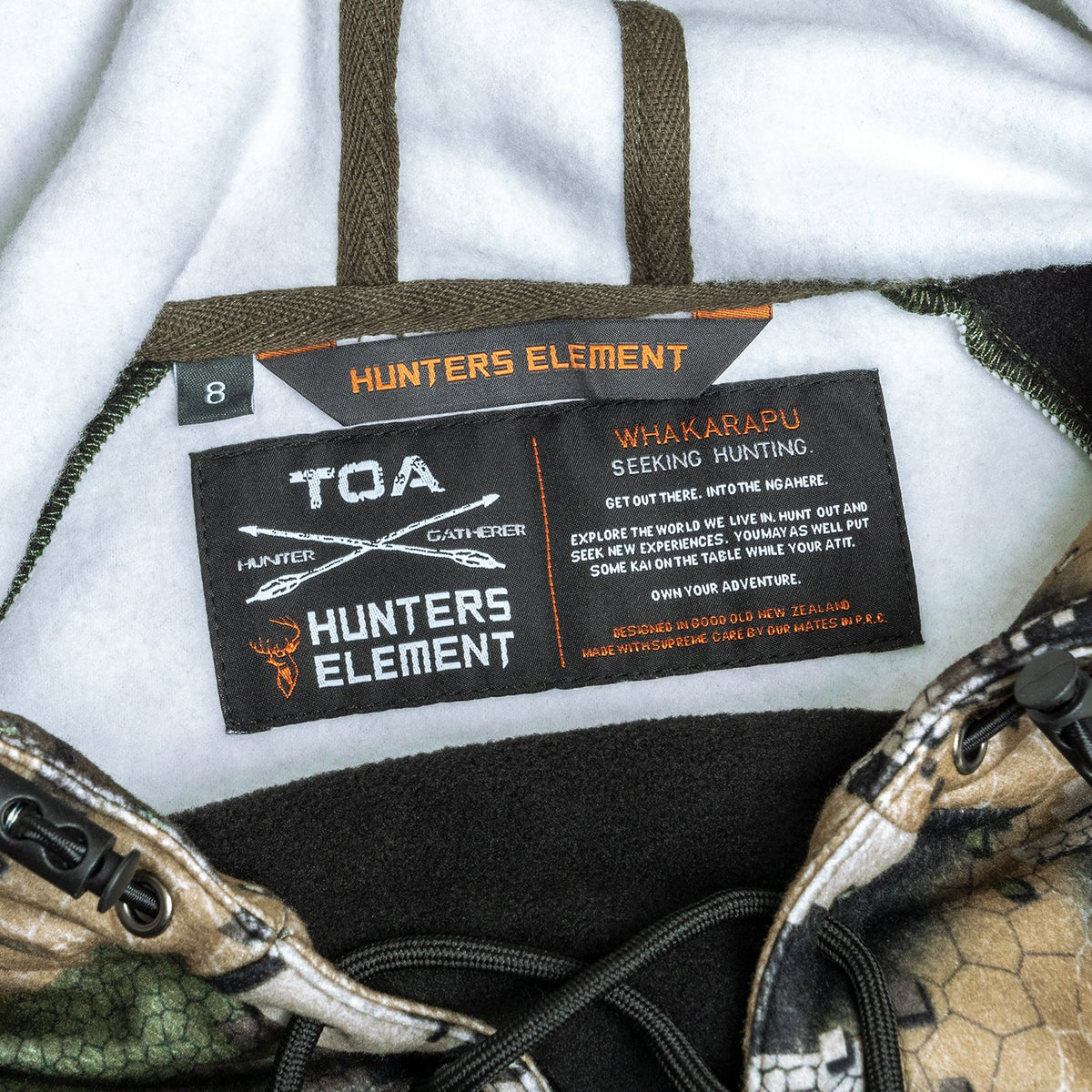 Whakarapu LS Hood Kids'